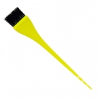 Melon Pro Кисть для окрашивания волос узкая 35 мм, желтая