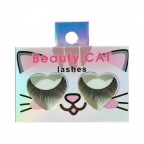 Накладные ресницы с клеем Beauty cat, объём 3D