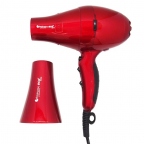 Hairway Фен Eco Ionic (2 в 1) дополнительное сопло, красный 2200 Вт
