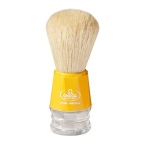 OMEGA Помазок для бритья (щетина кабана, пластиковая ручка желтая) 10018