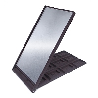 Di Valore Зеркало складное прямоугольное шоколадное 15,5*8,3*0,9 см
