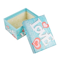 Коробка подарочная "Любовь" 11*8*5,7 см