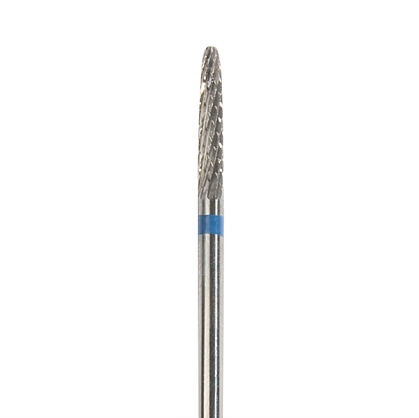 Planet Nails Фреза тонкая цилиндрическая с закругленным концом (Т30) 2,5 мм