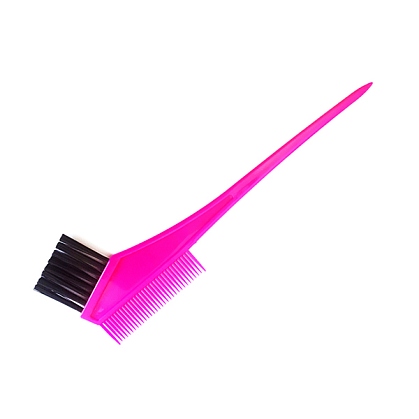 Melon Pro Кисть для окрашивания волос 210*65 мм розовая с расческой