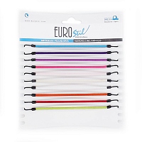 Eurostil Резинки для волос на крючках цветные 1 шт.