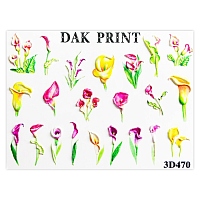Dak Print Слайдер-дизайн в ассортименте 3D (3D 470)