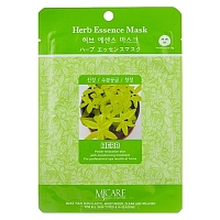 Mijin Essence Mask Маска для лица тканевая противовоспалительная Лечебные травы 23 г